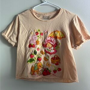 strawberry shortcake crop top